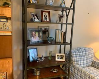Gorgeous etagere bookcase!