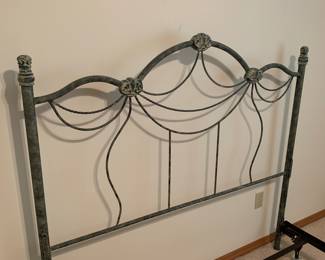 Queen headboard and frame