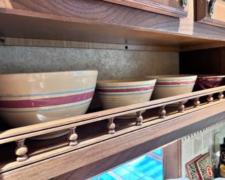 POTTERY MIXING BOWLS