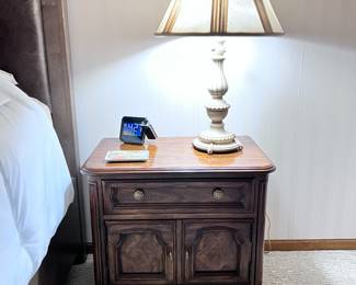 DREXEL SET INCLUDING DRESSER, WARDROBE AND NIGHTSTAND