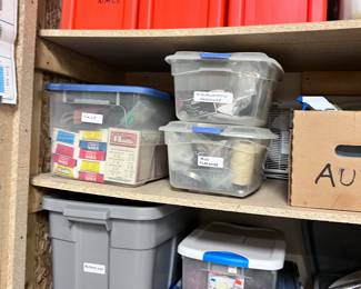 IN THE TOOL ROOM ...