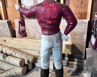 LAWN JOCKEY - BACK