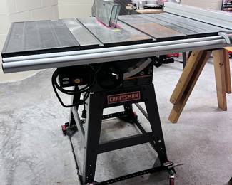CRAFTSMAN TABLE SAW WITH STAND