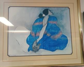 large RC Gorman print