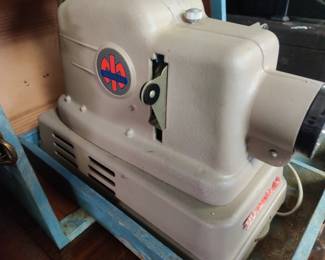 Vintage slide projector