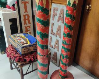 Retro Pair of Candles