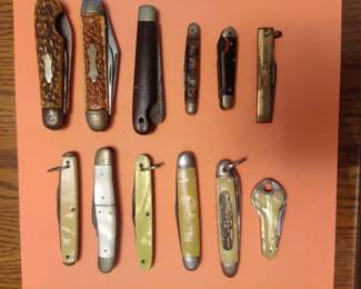 Pocket knife collection