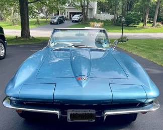 Front view of the 1965 Corvette Stingray