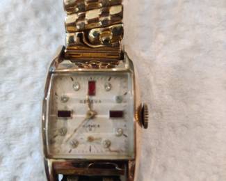 Geneva analog 17 jewels, working. Many other watches