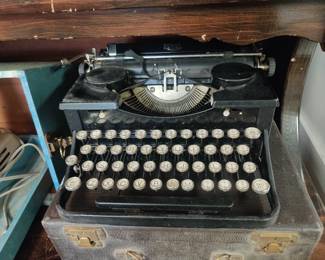 Antique typewriter