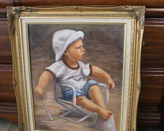 one of a kind oil painting