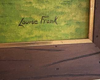 LOUISE FRANK PAINTING