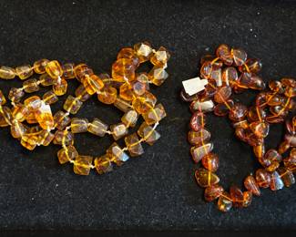 COSTUME AND FINE JEWELRY-AMBER!