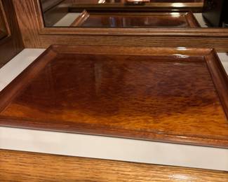 BURLED MAPLE TRAY