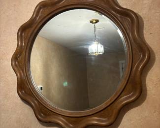 OAK MIRROR