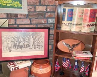 Civil war books art