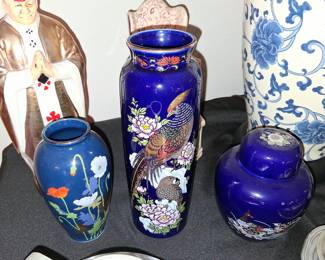Vintage Asian vases