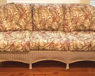 Wicker Couch