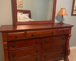 Kathy Ireland Chest with Mirror