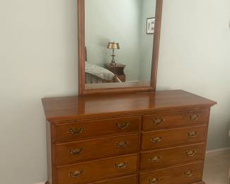 Ethan Allen Chest with Mirror