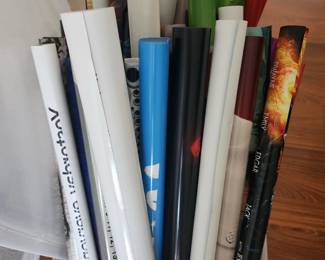 Movie Poster Lot 65 Double Sided Theater Posters 27" x 40" sold as a lot. 
