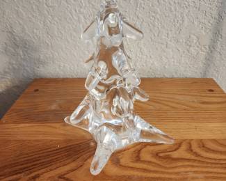 Blown Glass Christmas Tree