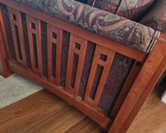Side view of Stickley Highlands Chair