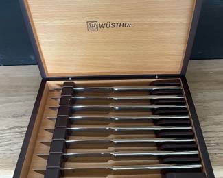 Wüsthof Box of Steak Knives (we have 2x of these). 