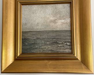 Framed art print.