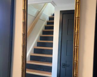 Antique mirror.