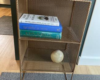 Small CB2 End Table/Bookcase.