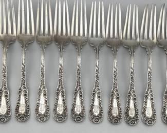 Sterling Dominick & Haff luncheon forks