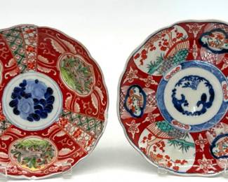 Antique Imari plates