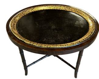 Beautiful paper mache tray table