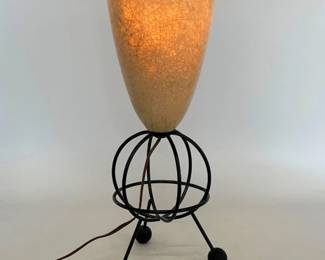 Vintage fiberglass lamp