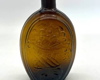 Rare antique cornucopia/ eagle flask
