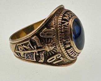 10kt John Marshall ring