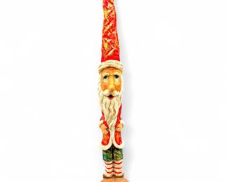 Large Folk Art Santa Figurine