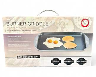 Chef's Counter Cast Iron Burner Griddle