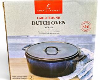 Emeril Lagasse 4.5 Qt Stoneware Dutch Oven