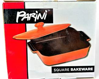 Parini Square Ceramic Bakeware Casserole Dish