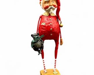 Lori Mitchell "Sleepytime Santa" Christmas Figurine