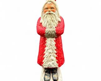 Marolin Germany Papier-Mâché Santa Belsnickel Figurine
