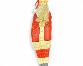 Folk Art Santa Claus Ornament