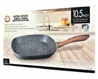 Chef's Counter 10.5" Non-Stick Grill Pan