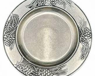 Carson Statesmetal 'Pine Ridge' Pinecone Plate / Dish
