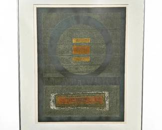 J.B. Thompson "Earth Pattern" Signed Ltd. Ed. Print 1971