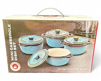 Chef's Counter Set of 4 Mini Casserole Dishes