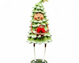 Lori Mitchell "Bruce Spruce" Christmas Tree Figurine