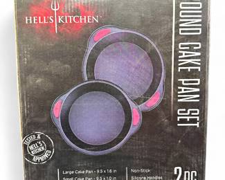 Hell's Kitchen 2-Piece Round Cake Pan Set